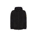 Stone Island kapuutsiga lukuga &otilde;laga puuvillane jakk Meeste jakk Must 791542819-V0029 S black
