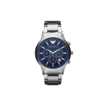 Emporio Armani meeste kronograafiga roostevabast terasest k&auml;ekell AR2448-CLG Blue Dial