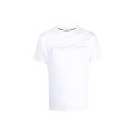 Stone Island Ss22 &Uuml;hev&auml;rviline Vabaaja &Uuml;mmarguse Kaelusega L&uuml;hikeste Varrukatega T-s&auml;rk Meeste Topid Valge 76152NS80-V0001 S white