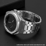 Casio G-SHOCK Farm Oak GA2100/GA2110 roostevabast terasest korpuse kellarihma komplekt GA-2100 GA-B2100 metallkorpuse kellarihm meeste k&auml;ev&otilde;ru GA2100 2110 B2100