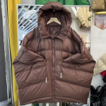 Kapiga plussuuruses talvine udumantel naistele, lai, paks, keskmise pikkusega one size khaki