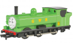Bachmann HO m&otilde;&otilde;tkava Thomas the Tank Engine Pardi mudelraudtee aururoheline 28-58810 vedur, roheline