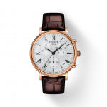 Tissot Nahkrihm H&otilde;bedane sihver Meeste moekell T122.417.36.033.00 h&otilde;be