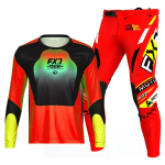 motokrossi k&auml;igukomplekt lastele 4 5 6 7 8 9 10 11 12 13 aastat Noor laps Mootorrattapoiss t&uuml;druk Jersey Pant Kits v&otilde;istluskost&uuml;&uuml;m Off-road Enduro MX MTB M-22