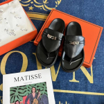 Teise onupoja sussid naiste lukk rannasussid ehtsast nahast pl&auml;tud kingad v&auml;liskaubandus retro vaba aja sandaalid mehed 41 must
