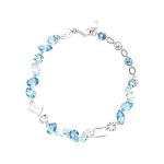 Swarovski Gema Inkrusteeritud Dekoratiivne K&auml;ev&otilde;ru Naiste k&auml;ev&otilde;rud Sinine 5666018 Box (Random Color)