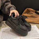 Naiste tossud kevad-s&uuml;gis platvorm V&auml;ikesed valged kingad &uuml;mmargune pea Trend N&ouml;&ouml;ritav mood vabaaja spordijalatsid t&otilde;stev tennis 35