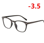 P&auml;ikese fotokroomsed l&auml;&auml;tsed Valmis M&uuml;oopia Prillid Unisexile Retro Puiduv&auml;rvi Kameeleon L&uuml;hin&auml;gelikud Prillid 0 -1.0 -1.5 -Kuni -4.0 gray