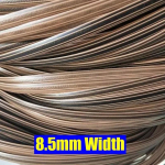 500g 31 t&uuml;&uuml;pi paksem &uuml;mmargune/lameda kujuga PE s&uuml;nteetilisest rotangist materjal korvi, tooli, diivani, laua kudumiseks, parandamiseks, DIY k&auml;sit&ouml;&ouml;ks, plastikn&ouml;&ouml;r