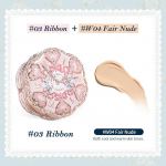Flowerknows Bunny Garden Collection Cushion Cream N&auml;okreem-p&otilde;hiv&auml;rv Peitekreem Meigialuskreem Kauap&uuml;siv &Otilde;likontrolliga Valgendav Kreem amarant roosa v&auml;rv/aprikoosi