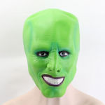 Jim Carrey Mask Kom&ouml;&ouml;diafilm Kollane &Uuml;likond Lips P&uuml;ksirihmad Aksessuaarid T&auml;iskomplekt Halloweeni Karnivali Peo Rollim&auml;ng Meestele One Size&Other