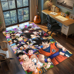 Dragon Ball Goku Anime Vaip Vaip Suur Ala Vaip Libisemisvastane Pestav P&otilde;randamatt M&auml;nguri Tuba Magamistuba Kodu Kaunistus -QJY 80x120cm