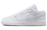 Jordan 1 Low Triple White 2023 GS 553560-136 38.5