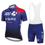 2026 FDJ Jalgrattas&auml;rgi Komplekt Meeste Suvine Jalgrattar&otilde;ivas Maanteejalgratta S&auml;rk &Uuml;likond L&uuml;hikeste Varrukatega MTB Jalgratta P&uuml;ksid Quick Dry Asian size-4XL