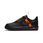 Nike Air Force 1 LV8 KSA Madalad Rula Kingad Must Oranž Lapsed Vanuses 3 7 Aastat CT4681-001 28 black