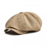 BOTVELA 100% Twill Puuvillane Newsboy M&uuml;ts Meestele Naistele Klassikaline Retro M&uuml;ts Suvi S&uuml;gis Kerge Juhtimism&uuml;ts 003 57cm khaki