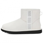 UGG Classic Mini K&uuml;lglogo Saabas Ultra Matt Valge (Naised) Naiste tossud 1133490-UMWH 40