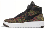 Nike Air Force 1 Mid Flyknit Mitmev&auml;rviline Must 817420-002 39