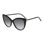Saint Laurent Logo Atsetaadist Kassikujulised P&auml;ikeseprillid Naiste p&auml;ikeseprillid Mustad SL-M48S_A-002 Basic Packaging-Eyeglass Case