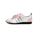 Adidas VS JOG 2.0 Miu kollektsioon Kerged Hingavad Madalad Saksa Armee Tossud Unisex Roosa 3.0 JR4653(Meeskond1526-) 36⅔