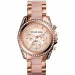 Michael Kors MK5943 Naiste Blairi k&auml;ekell 39mm Heleroosa