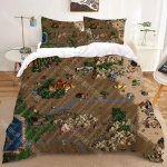 Heroes of Might and Magic 3D Voodipesukomplektid prinditud tekikate T&auml;iskasvanud_ lastevoodi tekk s&uuml;nnip&auml;evakingitus dropshipping 135x200cm