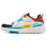 Skechers One Piece X Monster Nahast V&otilde;rk Franky V&auml;rvus Keskmise K&otilde;rgusega Vabaajas Jalan&otilde;ud Naiste tossud Must Valge Punane 896040-WMLT 39 white