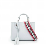 Emporio Armani Prinditud Logo Magnetiline Sulgur Pol&uuml;uretaan Mini &Otilde;la Crossbody Kott Naiste kotid Valge Y3D176YFO5E80534 Basic Set (Bag+Dust Bag)