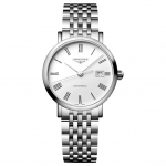 LONGINES Boya sarja automaatne mehaaniline liikumine 30 meetrit veekindel vabaaja valge sihver roostevabast terasest korpus roostevabast terasest rihm L4.310.4.18.6 valge