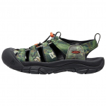 Keen Newport Retro Rannasandaalid Meeste Must/Kamuflaažiroheline 1026346 42