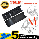 7H0853289F VW Transporter T5 jaoks Uus 1 tk B-piilari alumine vasakpoolne liist k&uuml;tusepaagi luugi kate Must Lihtne paigaldus autotarvikud 1Pc