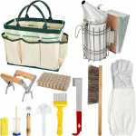 Mesinduse alguskomplekt: 12-osaline taru ja mesinduse t&ouml;&ouml;riistade komplekt 12-Piece Beekeeping Tool Set