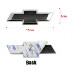 1 tk 15 cm 3D ABS Auto embleemi kleebis Chevrolet Captiva 2011-2018 jaoks Esiv&otilde;re Tagumine kaitseraud Tagaluuk Pagasiruum Stiilitarvik