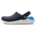 (Tumesinine/Hall sinine, UK M9/W10 - US M10/W12 - EL 43/44) 2024 UUS Klassikaline Sandaal-Klomp Kerged Ranna Slip-kingad Sandaal UK suurus UK M10/W11 - US M11 - EU 45/46 must/punane