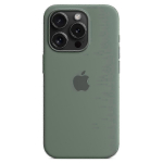 iPhone 15 Pro &uuml;mbris Silikoonist - T&auml;iustatud kaitse & MagSafe tugi must