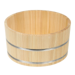 Hinoki puidust vannit&uuml;nn roostevabast terasest valmistatud Jaapanis Hinoki puidust vann [Hinoki King] R&otilde;ngas, [Puidust t&uuml;nn]
