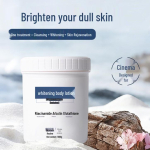 Cinema Line Niacinamide Valgendav Kehamask ja Losjoon - Kogu Keha Helendamine, Suur Mahtuvus, K&uuml;lm Valge Nahk. 1000g gray