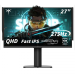 KTC H27E8 M&auml;ngumonitor, 27-tolline 2560&times;1440 Kiire IPS-ekraan, 240Hz v&auml;rskendussagedus & 275Hz OC, 1ms MPRT reageerimisaeg, HDR400