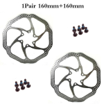 2 tk AVID Rotor Jalgratta Piduriketta Rotor MTB 160mm 180mm 203mm Jalgratta Rotor Sram Rotor Piduri M&auml;giratta H&uuml;draulilise Piduri Osa jaoks white