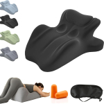 Multifunktsionaalne uinaku- ja lugemispadi lamamiseks, voodipeatsi toeks ja telefoni kasutamiseks 65*55*30CM black