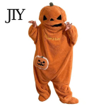 T&auml;iskasvanute Halloweeni kost&uuml;&uuml;m K&otilde;rvitsa onesie pidžaama kingadega, &Uuml;lisuur pl&uuml;&uuml;sist kapuutsiga t&auml;iskasvanutele, &Uuml;hes t&uuml;kis &ouml;&ouml;riided Cosplay M orange