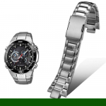 Roostevabast terasest kellarihm Casio EDIFICE seeria EQW-M1100 EQW-A1000 jaoks kellarihma parandusriist Meeste kellatarvikud h&otilde;be