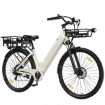 Pixar C1 elektriratas 27,5 rehviga 250W mootoriga linnas&otilde;iduks 36V 13Ah topeltketaspidurid 7 k&auml;iku maksimaalne s&otilde;iduulatus 120 km With Basket liiva