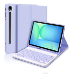 Klaviatuurikate Samsung Galaxy Tab S10 FE / S9 FE / S9 / S8 / S7 10,9-tollisele/11-tollisele tahvelarvutile koos pliiatsihoidjaga 10.9(11)inch&French