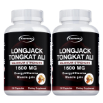 Xemenry - 1600mg Tongkat Ali ekstrakti toidulisand - Energia 120*2