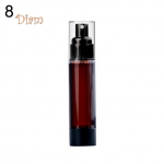 Super Beauty Store korduvt&auml;idetav kaasaskantav mini vaakum-t&uuml;hi kreemjas kreemiga kosmeetikapudelite konteiner 8#100ml