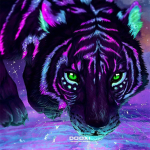 40*40cm Tiger 5D DIY Teemantmaali Tikkimispuur Mosaiik N&auml;put&ouml;&ouml; K&auml;sit&ouml;&ouml; Kodukaunistus 20*20CM