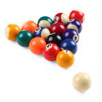 25 mm / 38 mm laste piljardilaua pallide komplekt Vaigust v&auml;ikesed basseinipallid t&auml;iskomplekt 38mm