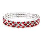 3 rida l&auml;ikivad kristallist k&auml;ev&otilde;rud naistele elastsed ehted peo venitatud k&auml;ev&otilde;ru s&uuml;nnip&auml;evakingitus must