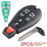 2tk/partii auto kaugjuhtimispult ID46 kiibiga M3N5WY783X sobib Dodge Grand Caravan / Chryslerile